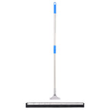 Vidaxl vloerwisser 75x122,5 cm staal en rubber
