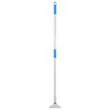 Vidaxl vloerwisser 75x122,5 cm staal en rubber