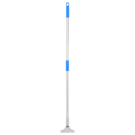 Vidaxl vloerwisser 75x122,5 cm staal en rubber