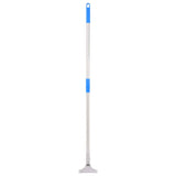 Vidaxl vloertrekkers 5 st 75x122,5 cm staal en rubber