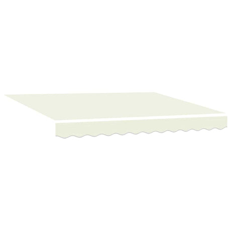 Vidaxl vervangingsdoek voor zonnescherm crème 235 x 195 cm polyester