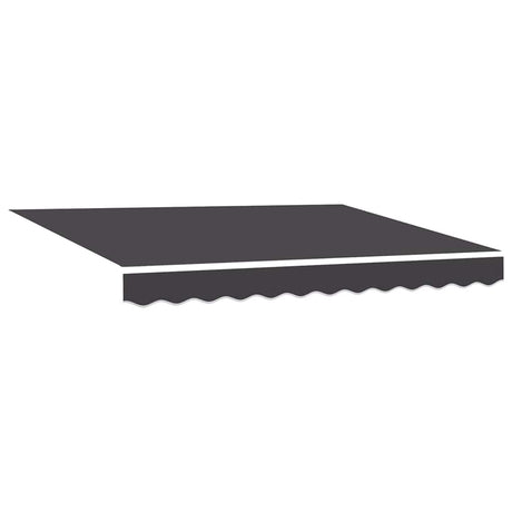 Vidaxl vervangingsdoek voor zonnescherm antraciet 330 x 195 cm
