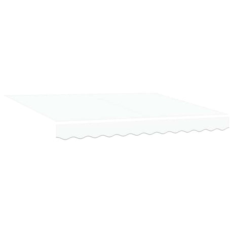 Vidaxl vervangingsdoek voor zonnescherm wit 280 x 245 cm polyester