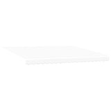 Vidaxl vervangingsdoek voor zonnescherm wit 430 x 345 cm polyester