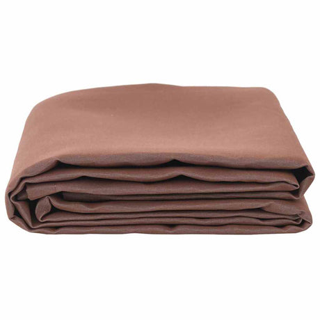Vidaxl zonnescherm vervangingen bruin 1000 x 160 cm polyester canvas
