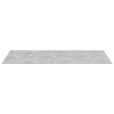 Vidaxl trap tread rechthoekig 2 pcs zilver 50 x 25 cm aluminium