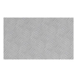 Vidaxl trap tread rechthoekig 4 pcs zilver 50 x 30 cm aluminium