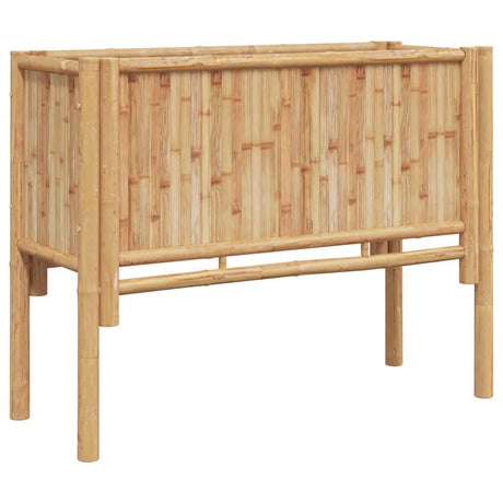 Vidaxl verhoogd bed bruin 90 x 35 x 70 cm bamboe