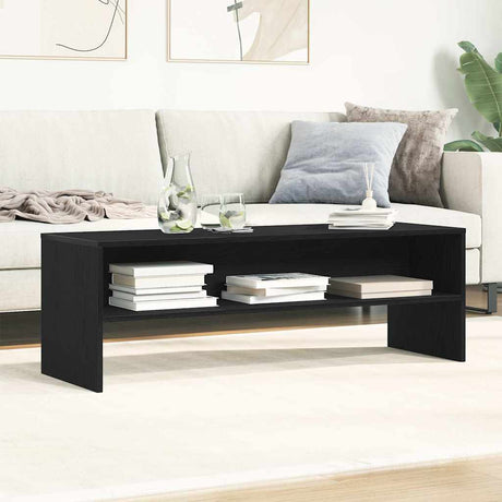 Vidaxl tv-meubel 120x40x40 cm spaanplaat zwart eikenkleurig