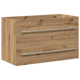 Vidaxl badkamer wastafelkast artisan oak 80x38,5x48 cm engineered wood