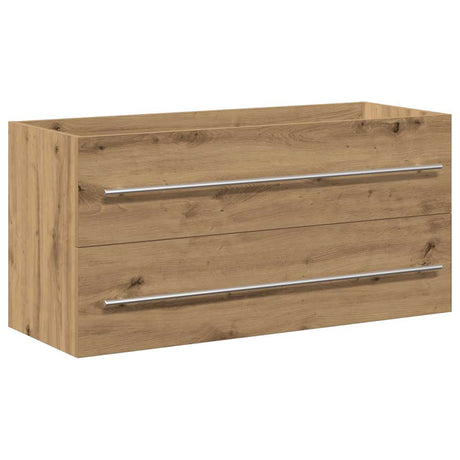 Vidaxl badkamer wastafelkast artisan oak 100x38,5x48 cm engineered wood
