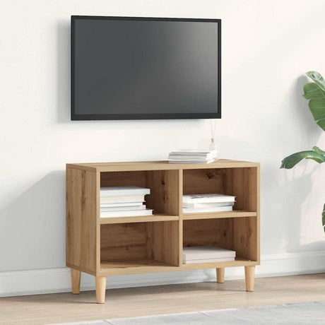 Vidaxl tv-kast 69,5 x 30 x 50 cm artisian oak bewerkt hout
