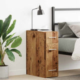 Vidaxl apothekerskast 20 x 45,5 x 60 cm bewerkt hout oud hout