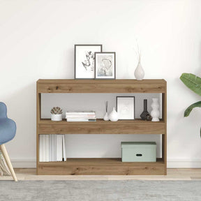 Vidaxl boekenkast 2-laags 100 x 30 x 72 cm bewerkt hout