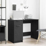 Vidaxl bureau zwart eiken bewerkt hout 100 x 50 x 75 cm