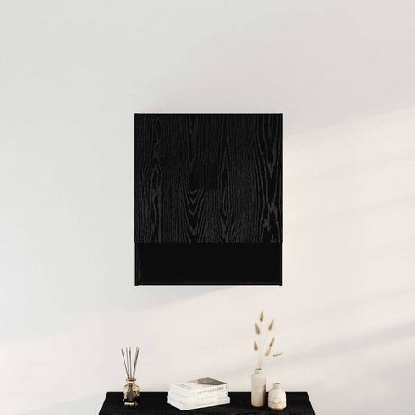 Vidaxl wandkast 60 x 31 x 70 cm bewerkt hout zwart eiken