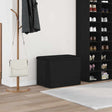 Vidaxl opslagbank zwart eiken 62 x 42 x 45 cm bewerkt hout