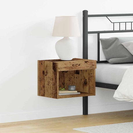 Vidaxl tv-meubelset 2 st oudhout bewerkt hout