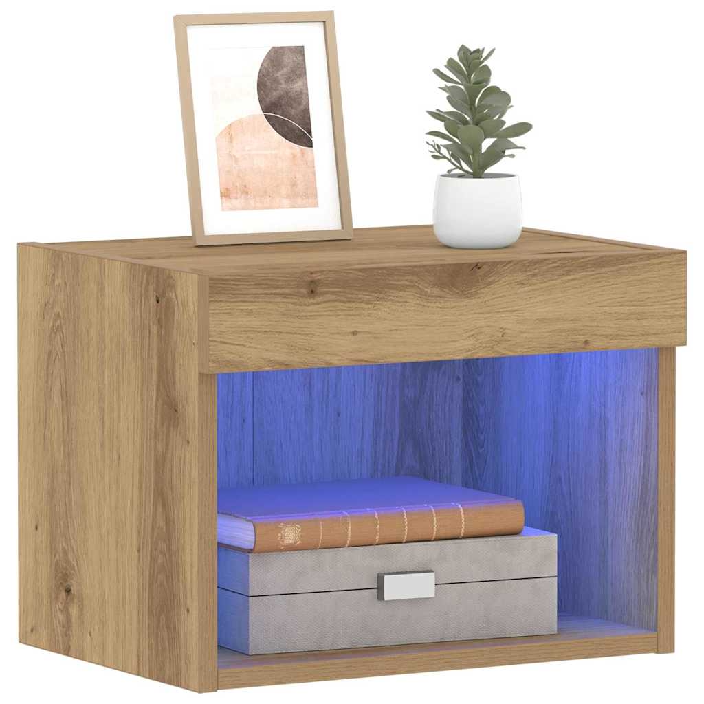 Vidaxl tv-meubelset 2 st artisan eiken bewerkt hout