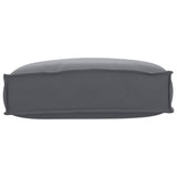 Vidaxl kussen antraciet 50 x 40 x 12 cm oxford stof