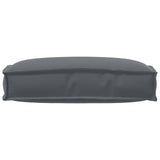 Vidaxl kussen antraciet 60 x 40 x 12 cm oxford stof