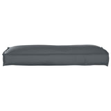 Vidaxl kussen antraciet 120 x 40 x 12 cm oxford stof