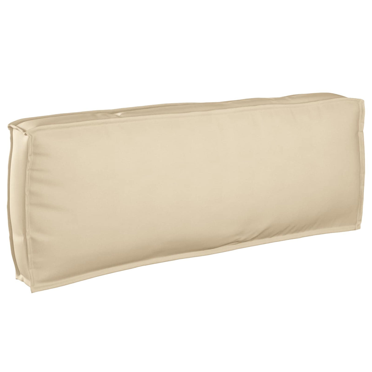 Vidaxl kussen beige 120 x 40 x 12 cm oxford stof