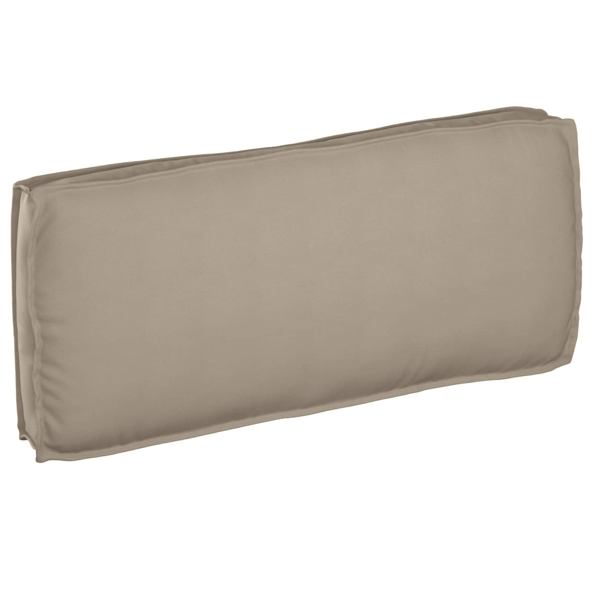 Vidaxl kussen taupe 120 x 50 x 12 cm oxford stof