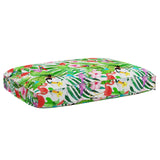 Vidaxl kussen bloemen multikleur 120 x 80 x 12 cm oxford stof