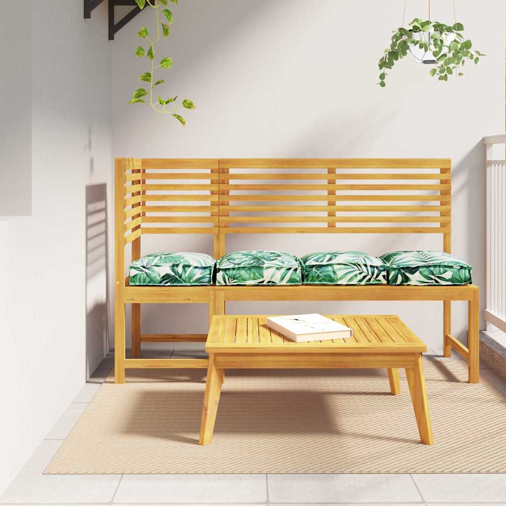 Vidaxl kussen blad 4 pcs bladpatroon 40 x 40 x 8 cm oxford stof