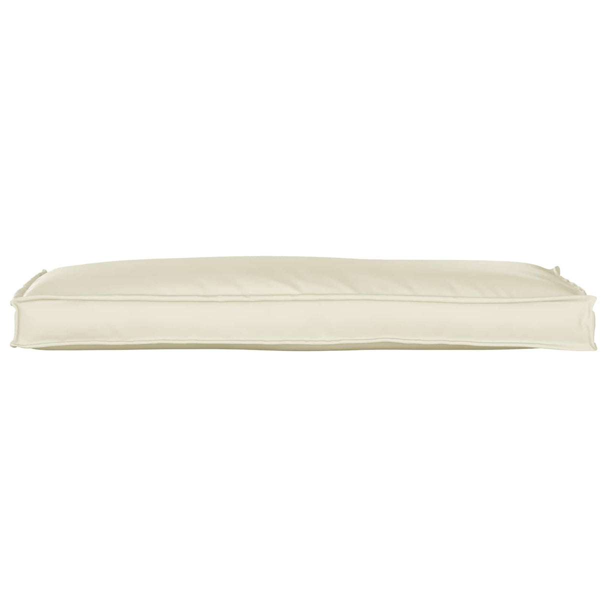 Vidaxl kussen crème 110 x 40 x 8 cm oxford stof