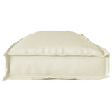 Vidaxl kussen crème 110 x 40 x 8 cm oxford stof