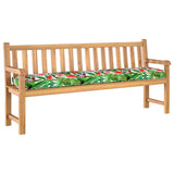 Vidaxl palet kussen tropische jungle 200 x 40 x 8 cm oxford stof