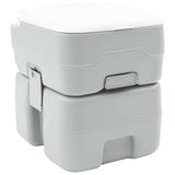 Vidaxl camping toilet grijs 41,5 x 36,5 x 42 cm