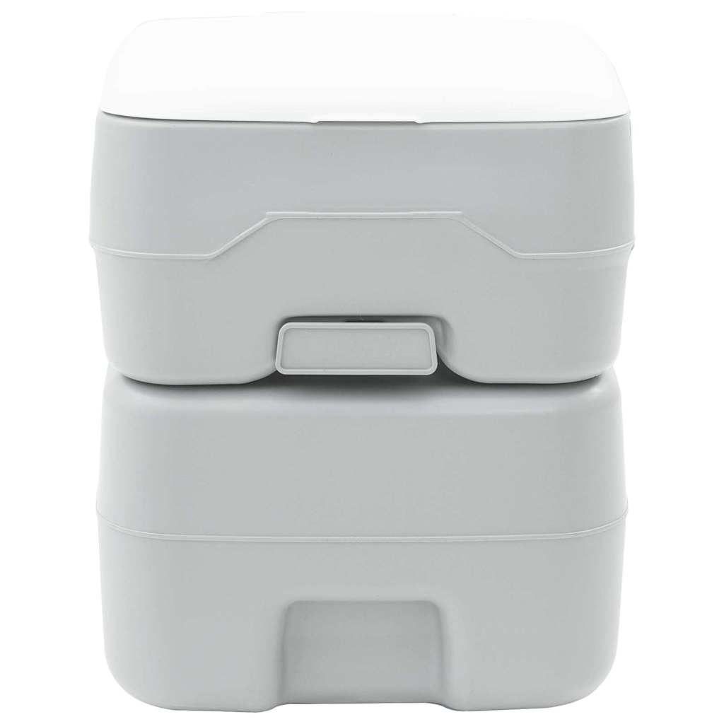 Vidaxl camping toilet grijs 41,5 x 36,5 x 42 cm