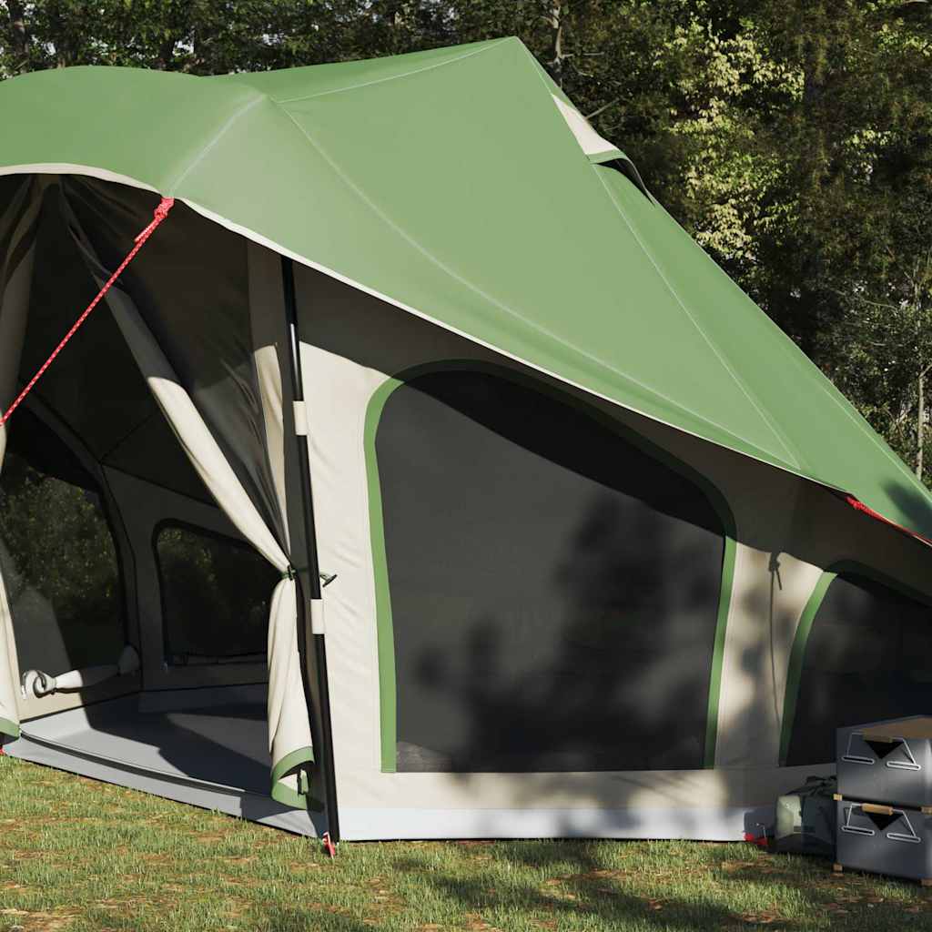 Vidaxl familie tipi tent tipi met dak groen 508 x 470 x 300 cm