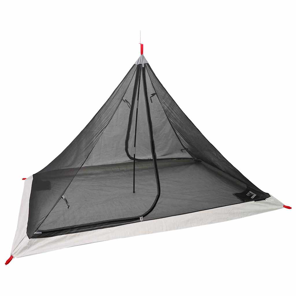 Vidaxl binnentent met dak zwart 240 x 160 x 133 cm met gaasdoek