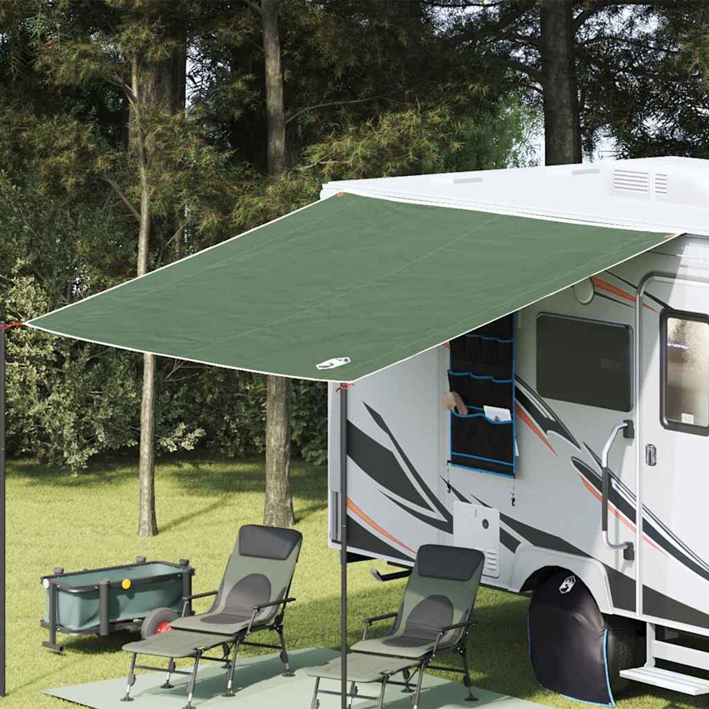 Vidaxl waterdicht zeil -persoons 240 x 350 cm waterdicht groen
