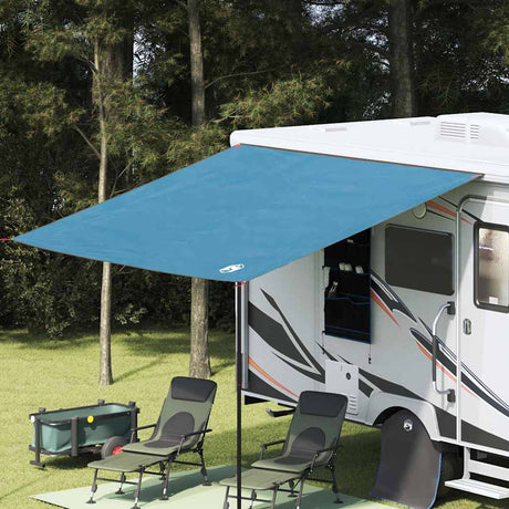 Vidaxl caravanluifel 240 x 350 cm waterdicht blauw taft