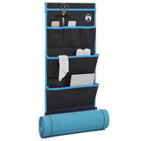 Vidaxl opslagzak met opslag zwart en blauw 91 x 47,5 cm oxford