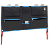 Vidaxl opslagzak met opslag zwart en blauw 98 x 47 cm oxford