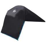 Vidaxl wieldop zwart en blauw 108 x 76 cm oxford