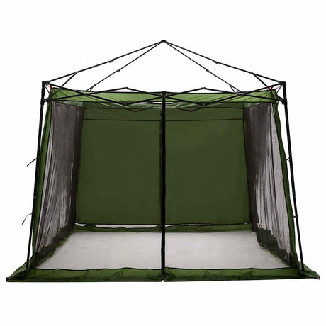 Vidaxl binnentent met dak met opslag groen 303 x 303 x 196 cm taft