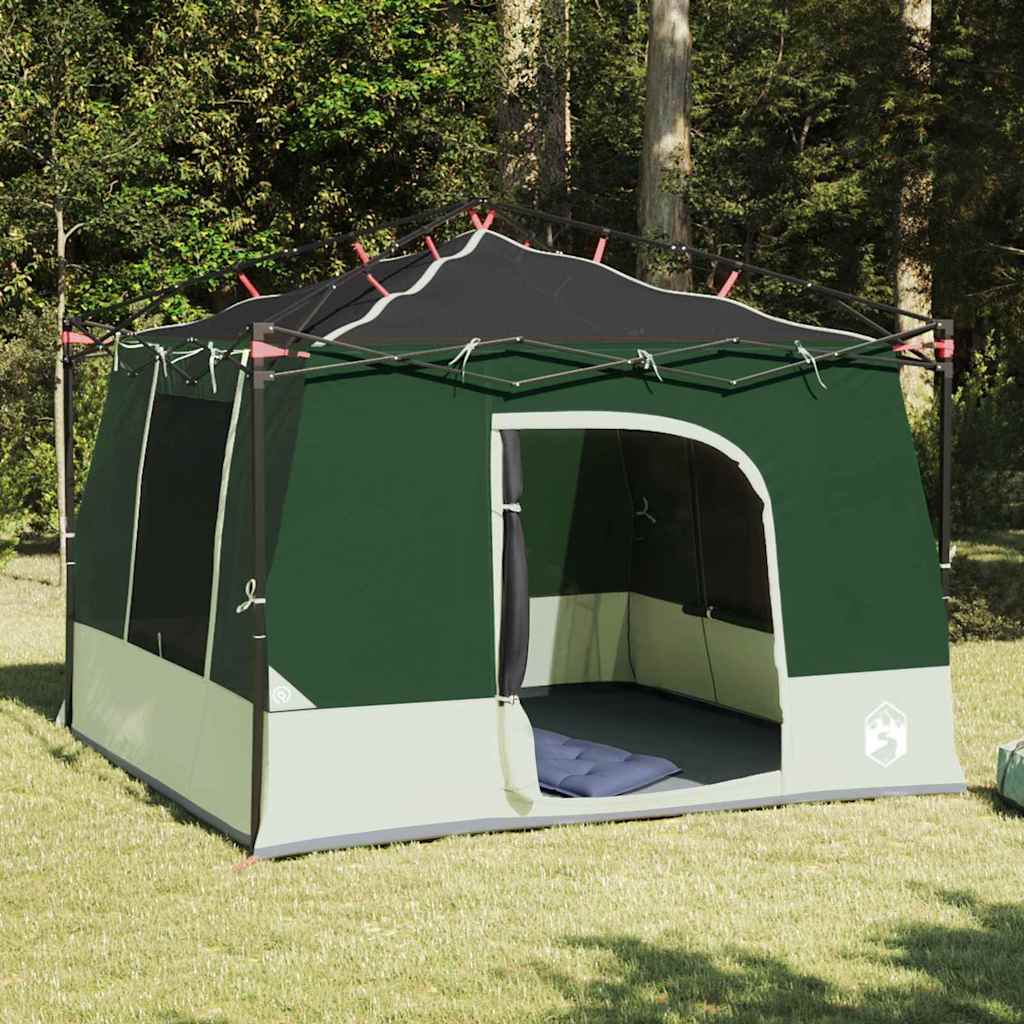 Vidaxl binnentent met dak met opslag groen 290 x 288 x 234 cm taft