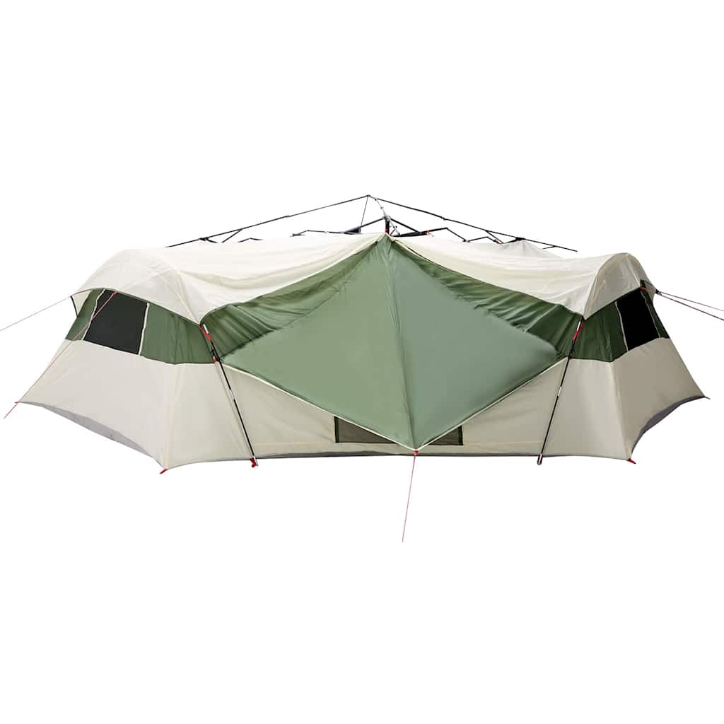 Vidaxl binnentent met dak met opslag groen 520 x 520 x 190 cm taft