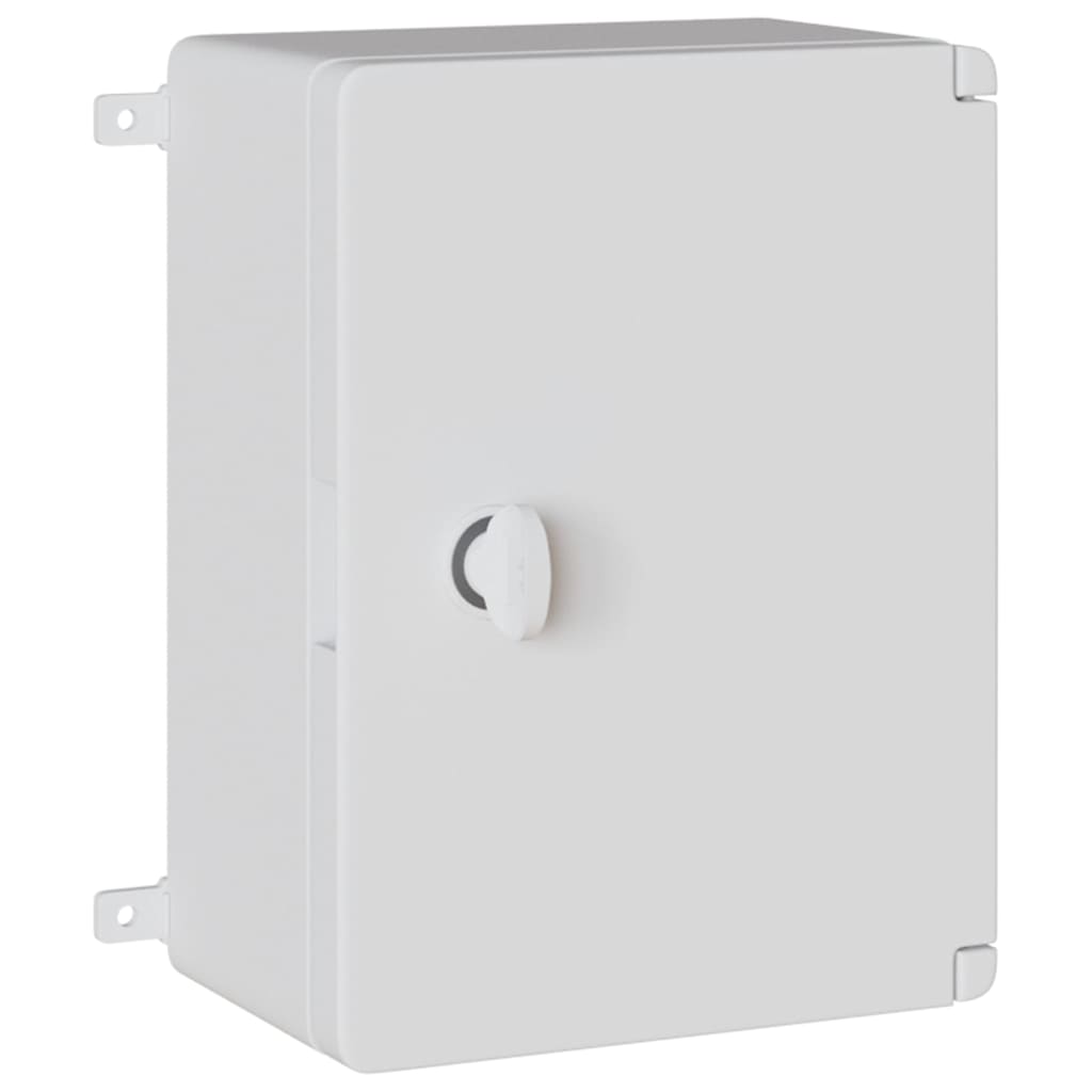 Vidaxl bedieningskast grijs 47 x 20 x 60 cm abs kunststof