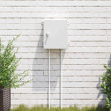 Vidaxl bedieningskast grijs 47 x 20 x 60 cm abs kunststof