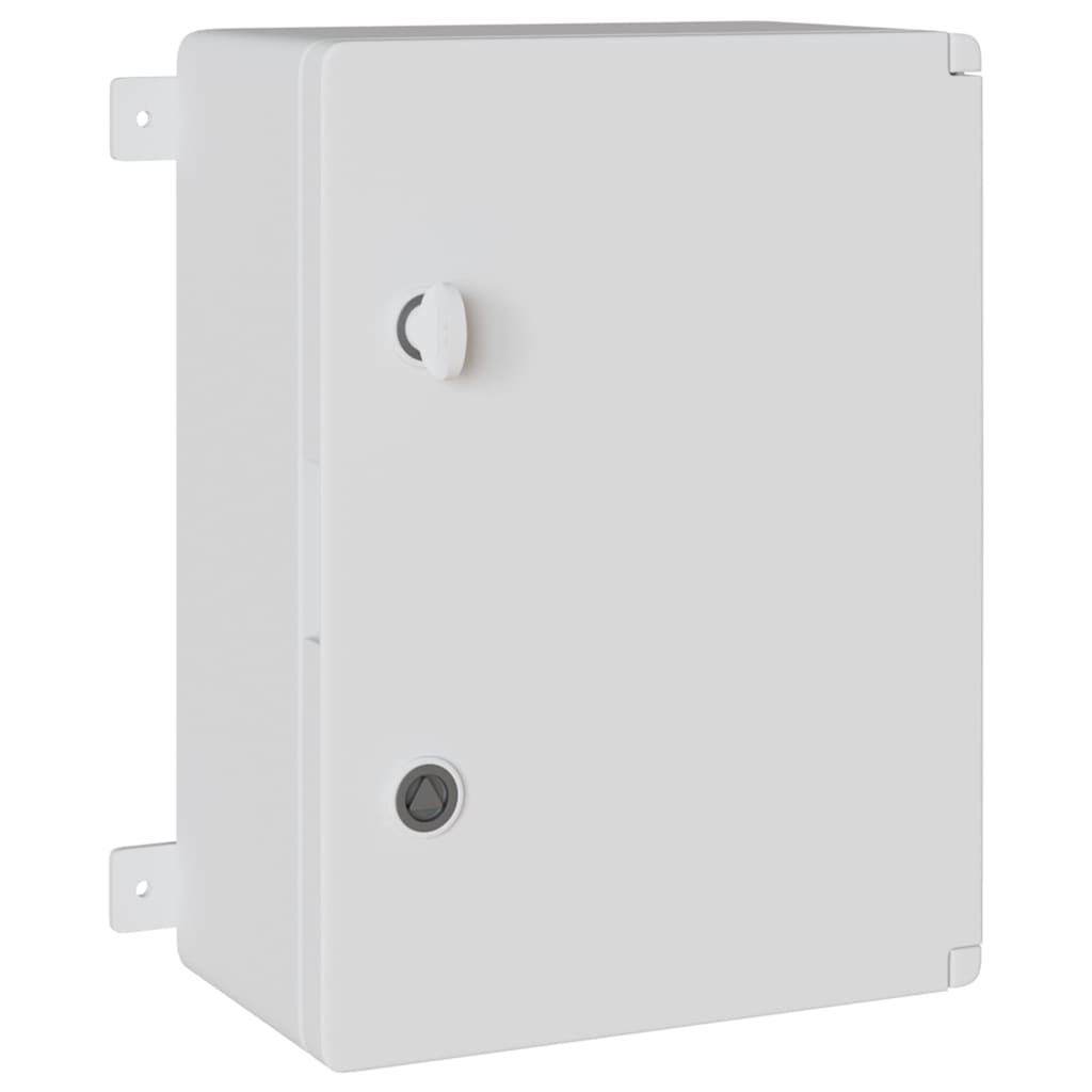 Vidaxl bedieningskast grijs 47 x 20 x 60 cm abs kunststof