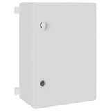 Vidaxl bedieningskast grijs 47 x 20 x 60 cm abs kunststof