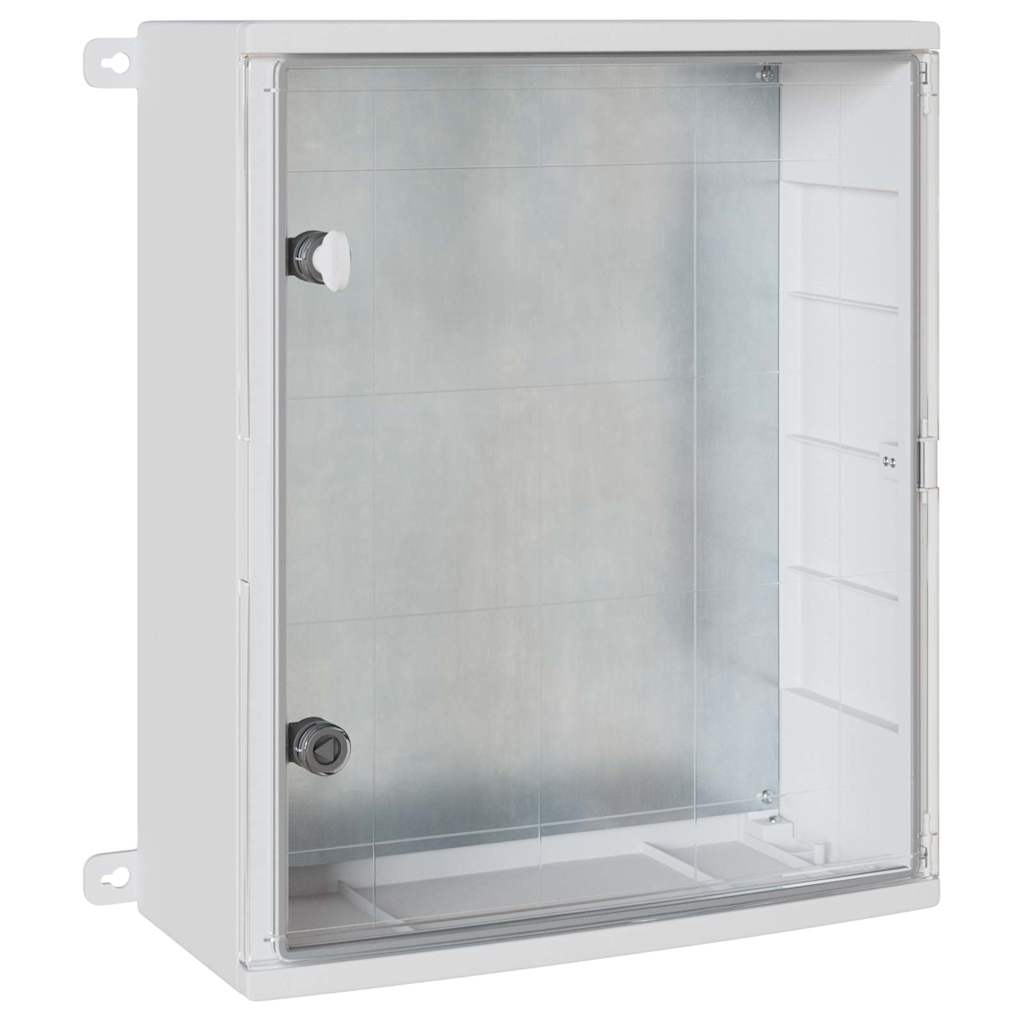 Vidaxl bedieningskast grijs 50 x 22 x 60 cm abs kunststof